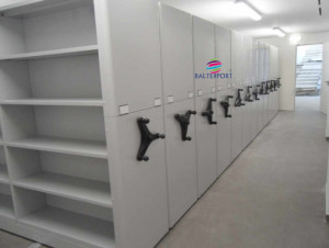 Estantes Rolantes - Sistema de estantes móveis compactas metálicas_05