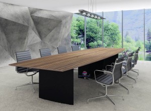 Mesa reuniao reta mesa de reuniões para escritório