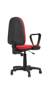 Cadeira Red, costa alta, mecanismo de contacto permanente, sistema de elevação simples BRE.210