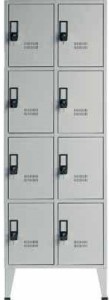 vestiario duplo 8 cacifos 1900x600x500mm