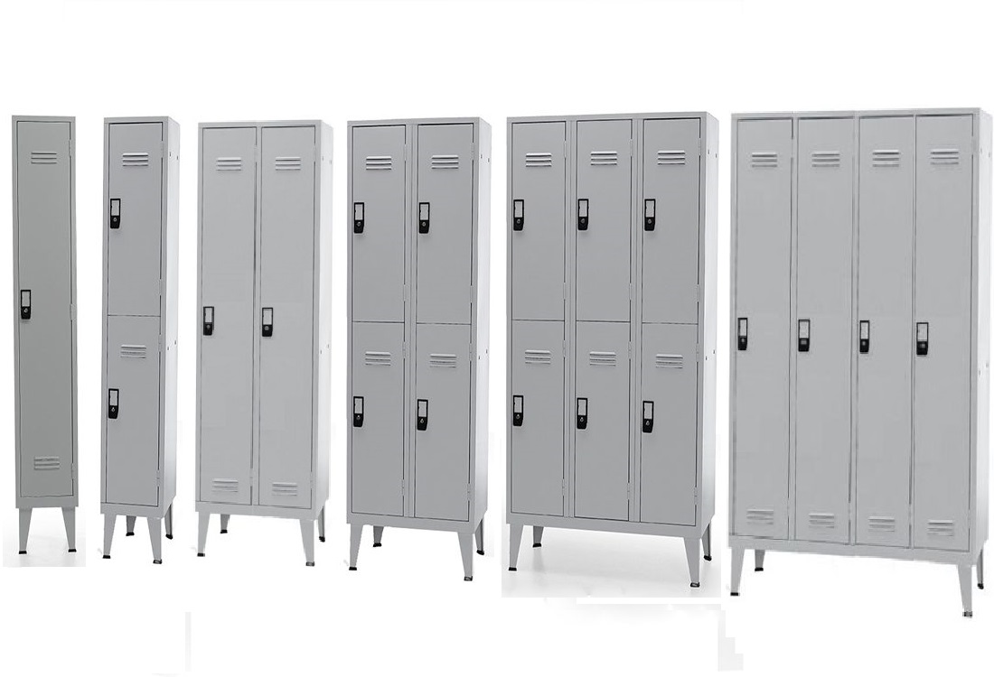 vestiários metalicos simples duplo triplo quadruplo